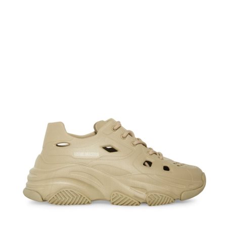 Olive Steve Madden Possessive Women's Sneakers | PH 3472IKH